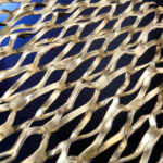 bodesolutions streckmetalle 12 3d designmasche gold