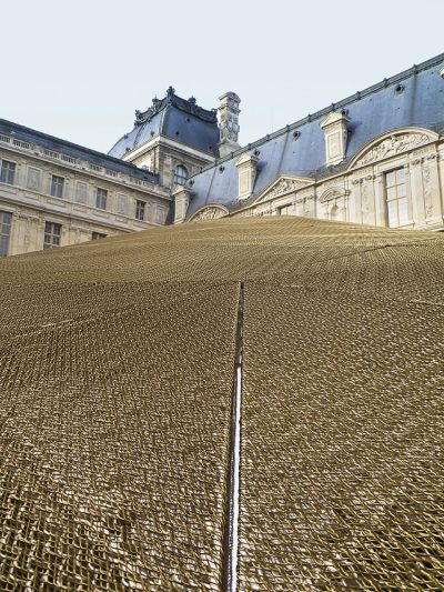 louvre paris streckmetall gold 08