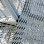 Treppenstufen aus Streckmetall