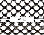 ST11 streckmetall rundlochmasche