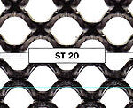 ST20 streckmetall rundlochmasche
