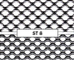 ST8 streckmetall rundlochmasche