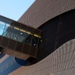 Streckmetall für Architektur Fassade Großmasche Parkhaus in Fläche