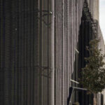 Streckmetall Architektur 3D Design Masche gewellt Interior Tower MTC 3D LS29 Seitenansicht