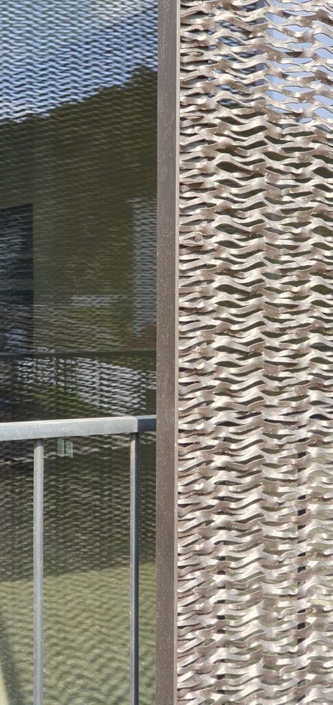 3D Streckmetall Architektur MTC LS 50 Sunscreen Element Frontansicht