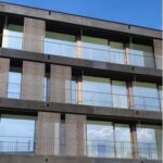 3D-Streckmetall für Architektur MTC 3D LS 50 Sunscreen Schiebeelemente Wohnhaus-Ansicht